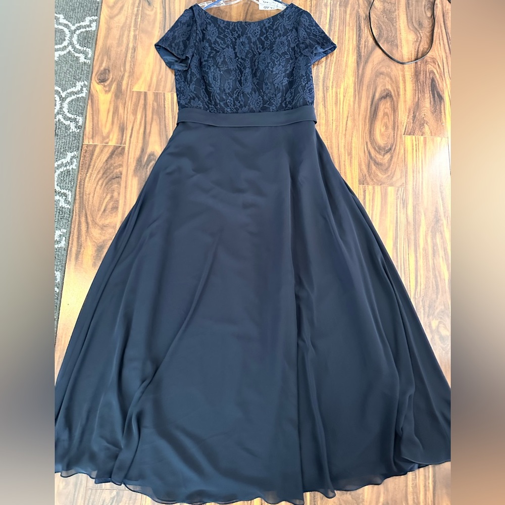 Blue formal dress